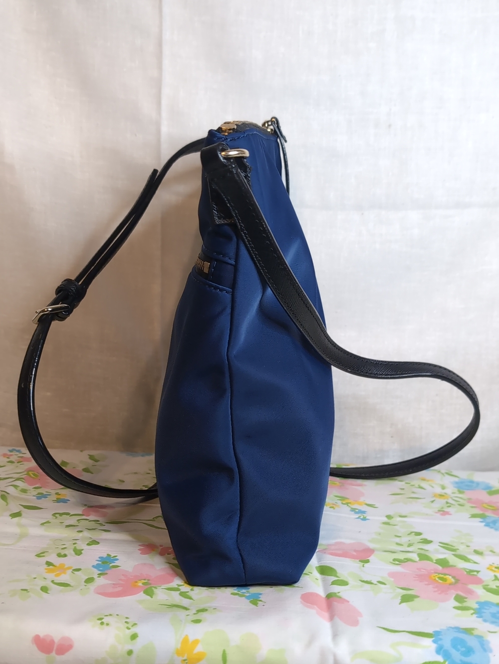 Kate Spade Nylon Crossbody Leather Wallet Combo - Picture 5 of 14